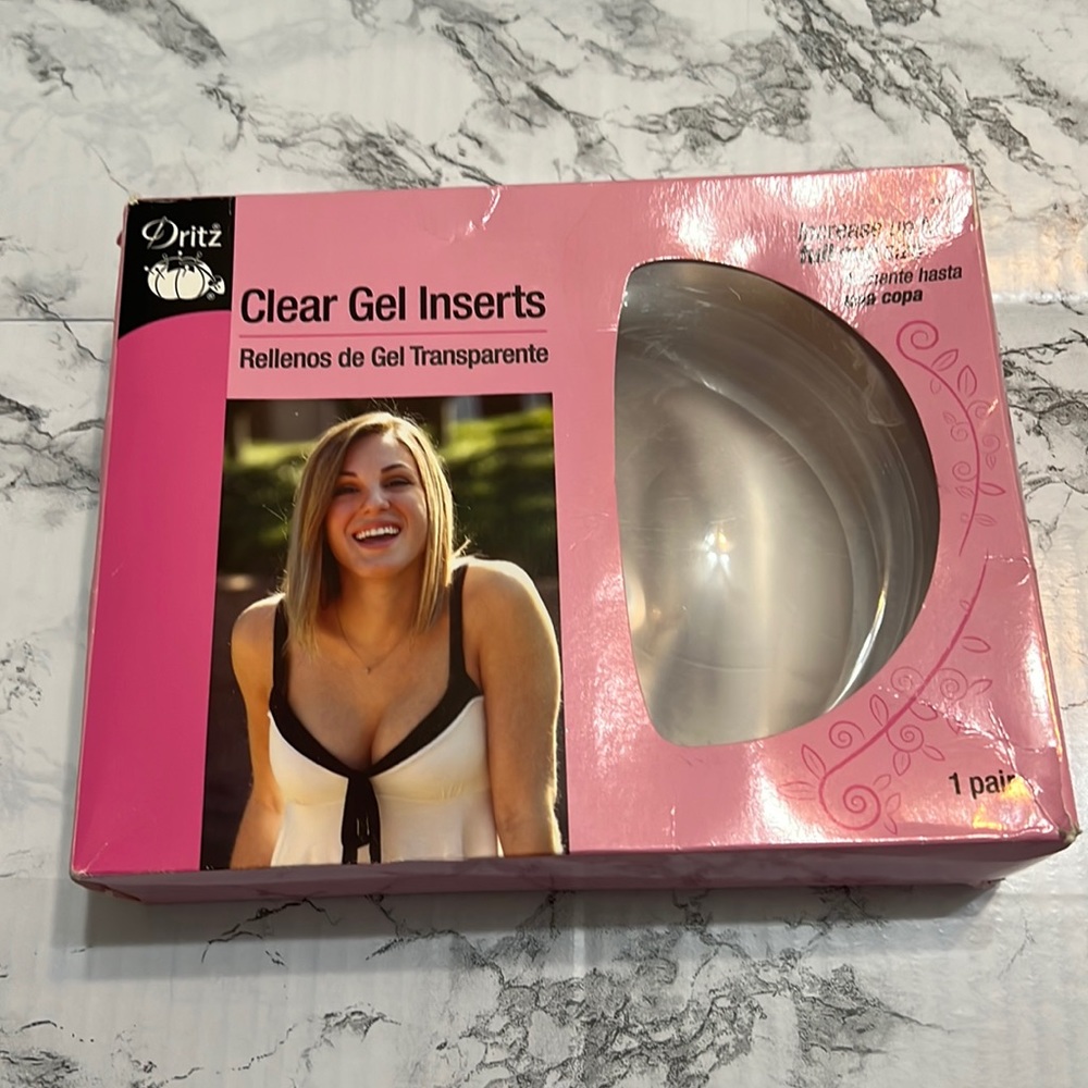 DRITZ clear gel inserts. NIB